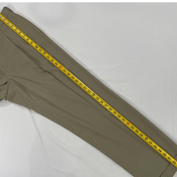 Brooks Brothers Dress Pants Mens 34x31 Khaki 1818 Madison Wool Pleated Cuffed - Picture 9 of 13